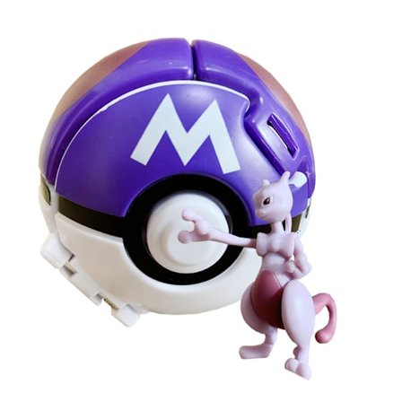 Flip Pet Exploding Poké Ball Mini Doll + Capture Ball-s