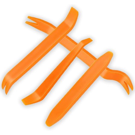 4 Stycken Demonteringsverktyg för Paneler, Bil Interiör Stereo Installation, ZQKLA