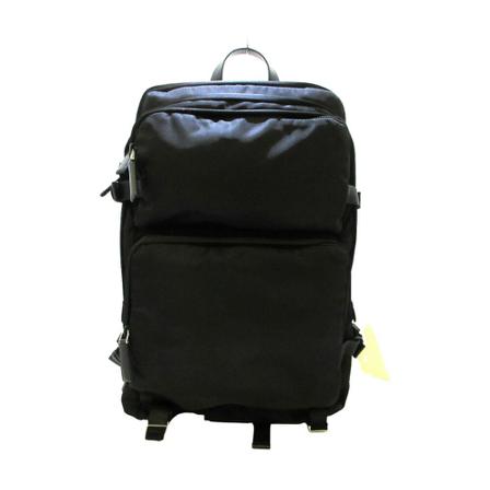 Prada Vintage Backpacks Sort, Herre Vintage Tasker, Størrelse: ONE Size