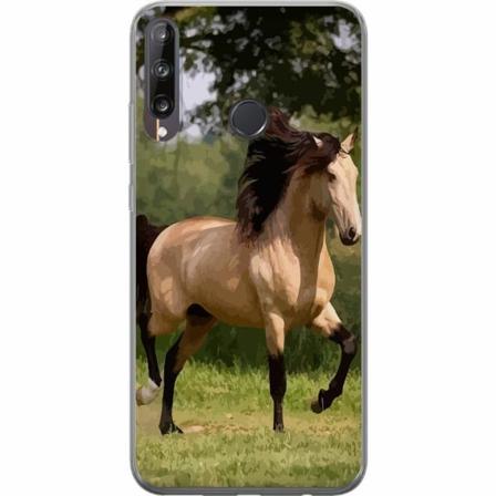 Huawei P40 Lite E Genomskinligt Skal Häst