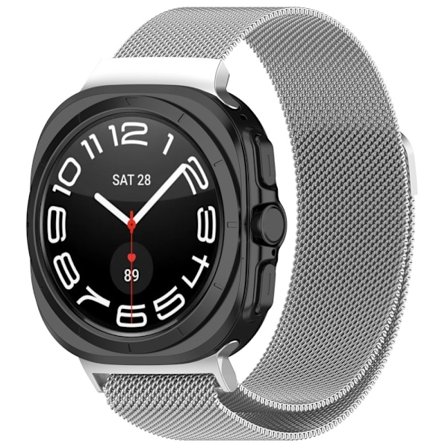Milanese Armband Samsung Galaxy Watch Ultra 47mm Silver