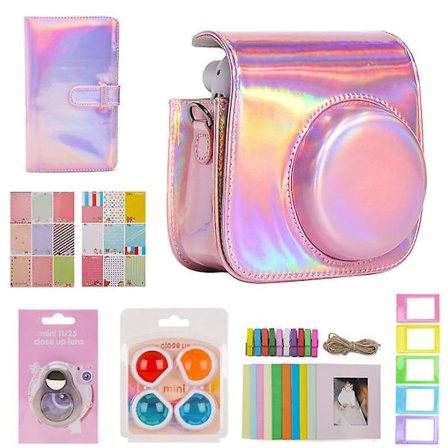 2023 Fujifilm Instax Mini 9/mini11 Camera Bag And Camera Protective Case 7 Pieces