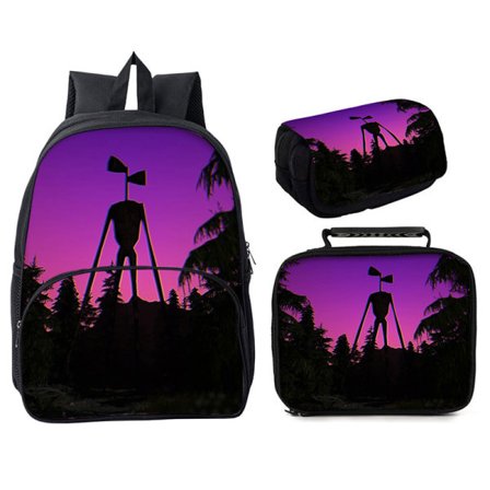 Sirenhuvud 3-delad studentväska, stil 3