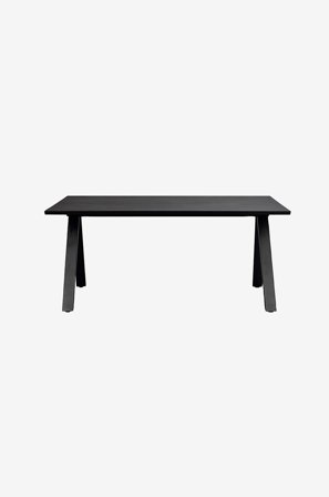 Rowico Home - Spisebord Carradale, 100 x 100 cm - Svart - Spisebord - Fra Homeroom