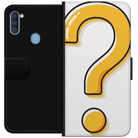 Kompatibel Tegnebogsetui til Samsung Galaxy A11 Spørgsmålstegn