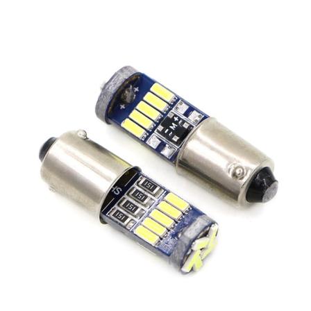2 stk induksjonsdekoding bredt lys (hvit), T10-4014-15smd bred l