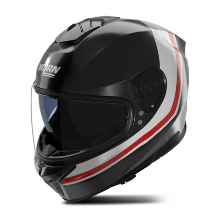Nolan N80-8 Incline Full Face Helmet Black/Anthracite/White/Red Glossy S