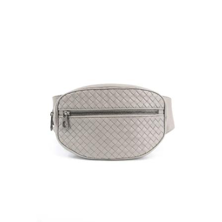 Bottega Veneta Vintage Pre-owned Læder crossbody-tasker Grå, Dame Vintage Tasker, Størrelse: ONE Size