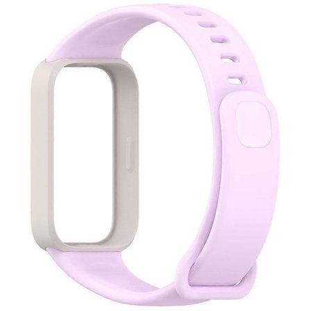 Klockarmband Silikon Officiellt Samma Klockarmband+Klockram för Xiaomi Band9 Active/Redmi Band 3
