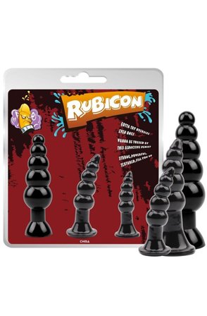 Chisa Novelties Rubicon Butt Plug Kit Analpluggar paket - Blushme.se
