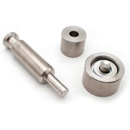 Medicin Pulver Støbeform Fødevaregodkendt 304 Rustfrit Stål Manuel Tabletpresse Pillefremstillingsværktøj (10mm) Ny (FMY)