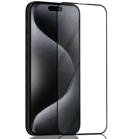 1-Pack ‏‏Iphone 15 Pro Skärmskydd - Härdat Glas 9H - Super kvalitet 3D