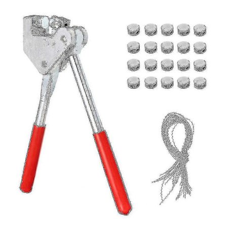 Forseglings Tang Sæt Sikkerheds Blyforsegling El-måler Bly Tags Diameter 10mm G - Shengxin