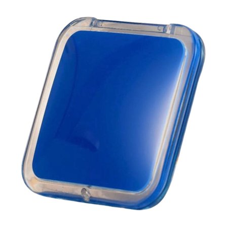 Foldbart Makeupspejl med 15x Forstørrelse Dobbeltsidet Kosmetikspejl Bærbart Rejsespejl Lille Kompakt Spejl