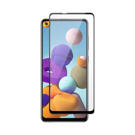 Skärmskydd Samsung A21s - 3d Härdat Glas Svart (miljö) Svart