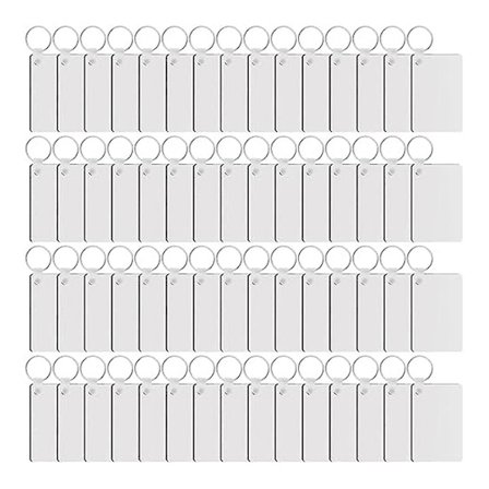 180 kappaletta Sublimaatio avaimenperäaihiot Suorakulmio Lämpösiirtoaihiot Avaimenperillä Mdf-aihio S