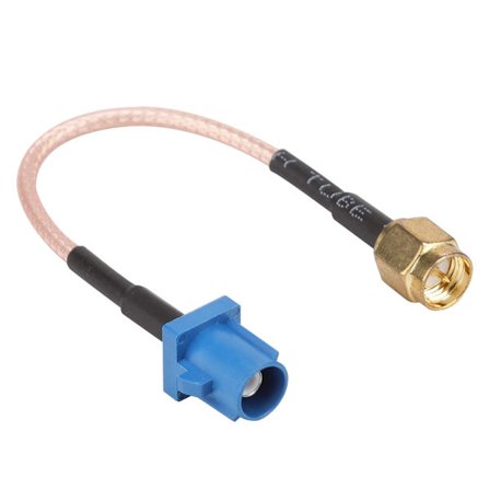 Fakra til SMA-F Adapter Konverter Høj Temperatur Modstand Syre Modstand Lav Impedans