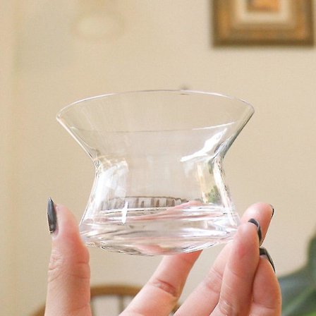 Elegant Rotasjonskopp Kaffebeger Glass Vann 1 stk