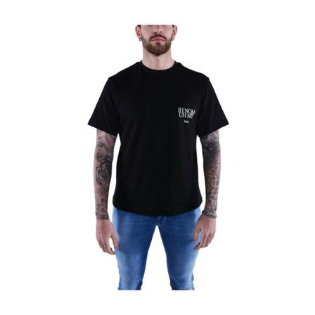 IH NOM UH Nit, T-Shirt Relaxed FIT With Logo ON Front Zwart, Heren, Maat:M