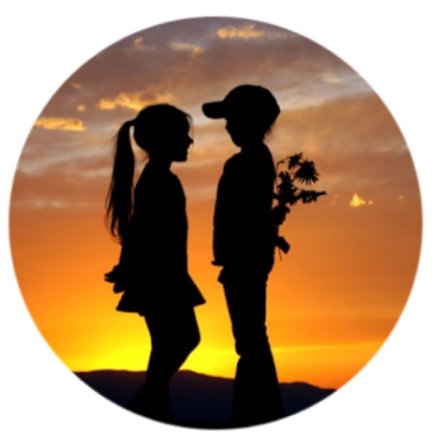 Mobilhållare i elegant motiv "Romantic" - Pop-stand -