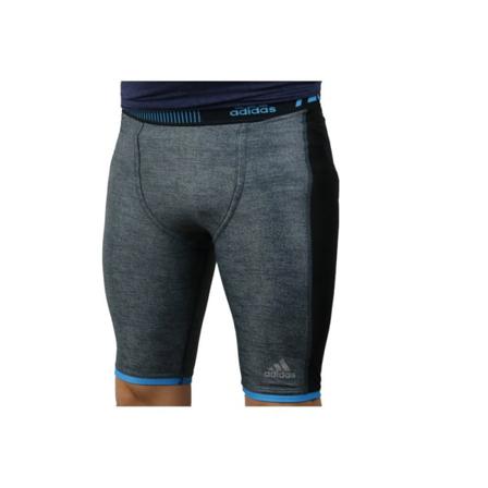 Byxor Adidas Techfit Chill Short Tights Grafit,gråa 164 - 169 Cm/s