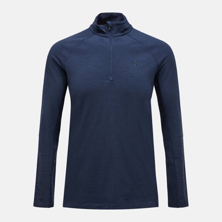 Peak Performance - Magic Half Zip Wool-blend Baselayer Herren