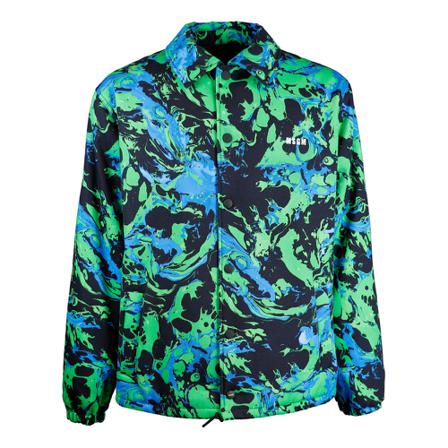 Msgm - Bomberjackor - Grön - Herr - Storlek: M, Herr, Storlek: M
