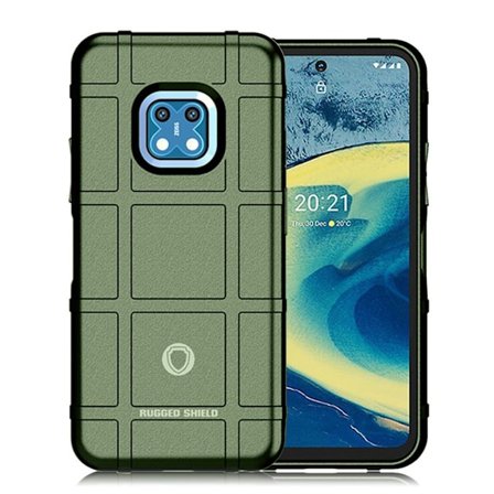 Rugged Shield Suojakotelo Nokia XR20 - Vihreä