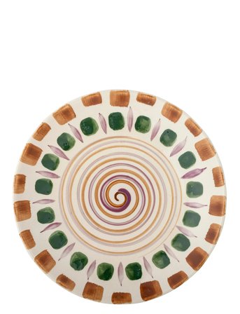 Shama Plate Patterned Bloomingville