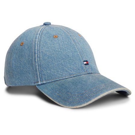 Tommy Hilfiger | Blå denimkeps för män - Basebollkeps