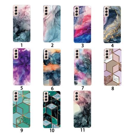 Marmor Tpu Skal Samsung S22 Plus - Flera Motiv Multicolor Motiv 10