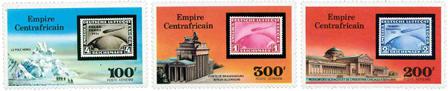 Centralafrika - YT PA167-69 - Postfrisk