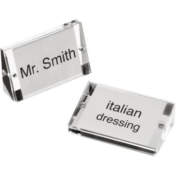 APS Bordsskylt akryl 90x30 cm