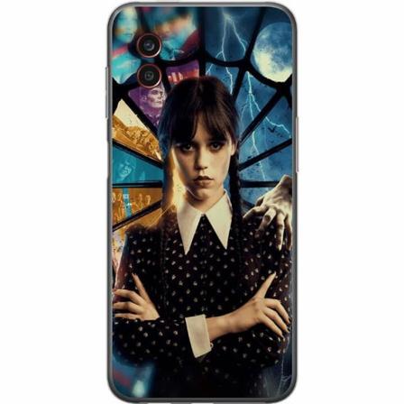 Samsung Galaxy Xcover6 Pro Genomskinligt Skal Wednesday Addams