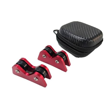 2 stk. Billardkø Straightness Checker, Pool Billardkø Snooker Club Roller Straightness Detektor