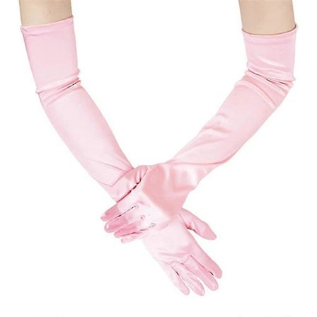 Sateng kveldshansker Kompatible med kvinner - Ideelle Kompatible med dans, brudehansker og sceneopptredener