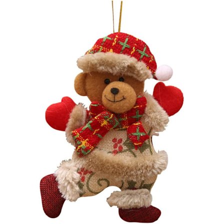 Juldekorationer Julhängande Docka Julgranshänge Plysch Hängande Julhängande Påsar Julgransdekorationer