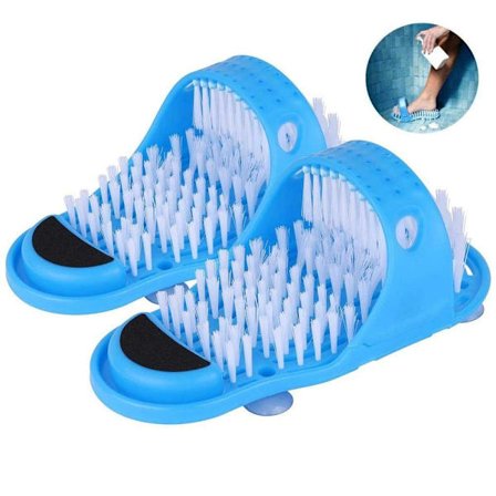 Bulary 2 stykker badekar fodmassageslippers badetøfler med