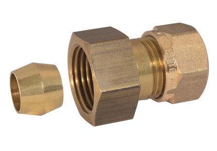 Gustavsberg FG0398053 Overgangskobling for rørdyse 16x15 mm, Installasjon