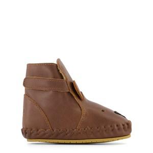 Donsje Amsterdam Bear Cognac Classic Leather Kapi Classic Lining Pre-walker Shoes 24-30 Months - Bags - 24-30 months - Brown