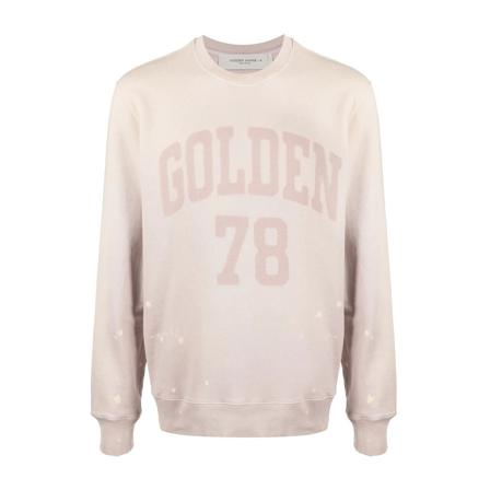 Golden Goose Sweatshirts & Hoodies , Beige , Heren , Maat: M