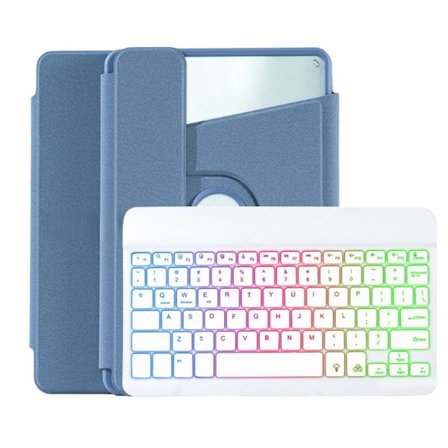 360° Kääntyvä Bluetooth-näppäimistö ja suojakotelo kynäpaikalla Samsung Galaxy Tab A8 10.5 (X200/X205) -mallille