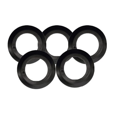 5 stk. badekar afløbsforsegling, vask afløb, badeværelsesvask, læbeforsegling, gummiforsegling til kurvesil