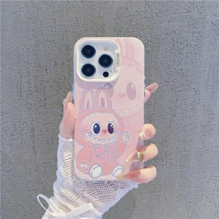 Sød Labub Apple 16promax mobiltelefon cover iPhone15 tegneserie