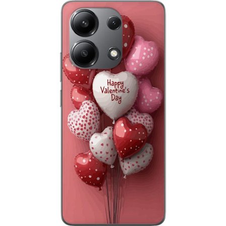 Yhteensopiva Puhelinkuori Xiaomi Xiaomi Redmi Note 13 4G Ystävänpäivän ilmapallot