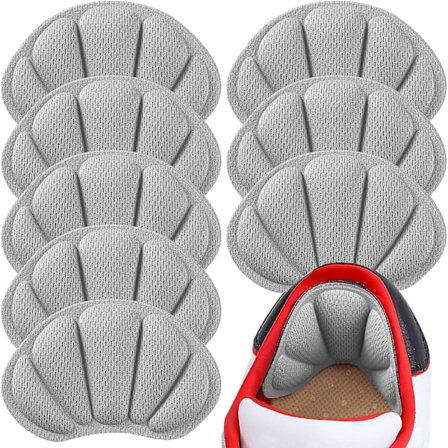 Hælkilepuder, selvklæbende hælgreb til støvler, løse sko, der er for store, genanvendelige hælbeskyttere til kvinder og mænd, forbedrer skosål, 8 stk.