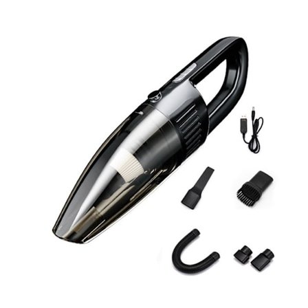 Litium-ion håndholdt støvsuger med hurtiglading for bil, hjem og kjæledyr. Mini håndholdt støvsuger