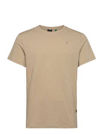 Base-S R T S\S T-shirts Short-sleeved Beige G-Star RAW