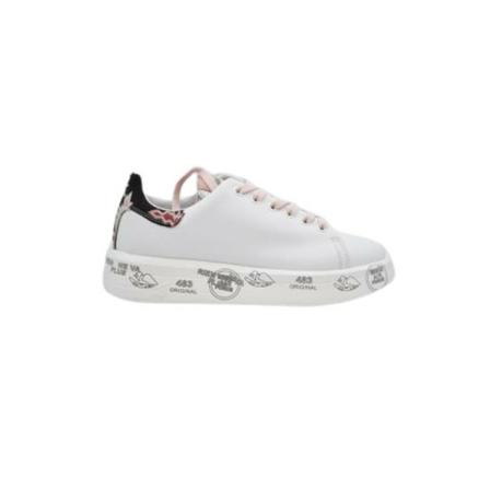Premiata, Flat shoes Wit, Dames, Maat:40 EU