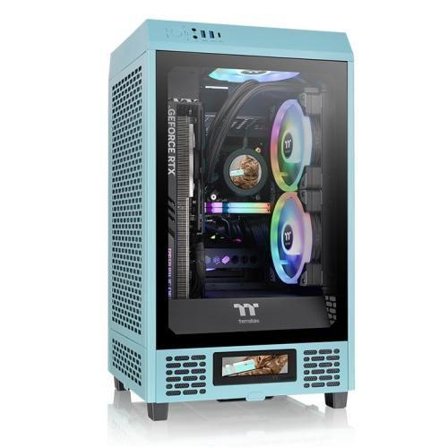 Thermaltake Tower 200 Mini Tower Turquoise